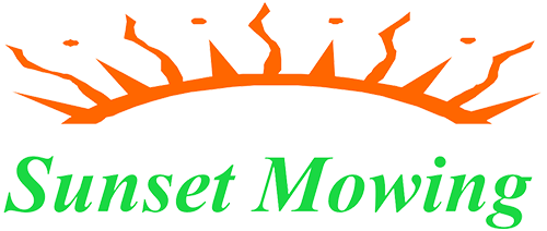Sunset Mowing Logo